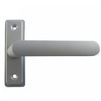 Adams Rite 4568 Lever Handle c/w Cam Plug Silver
