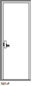 Exidor 501-P/AD Push Pad Emergency Exit Latch