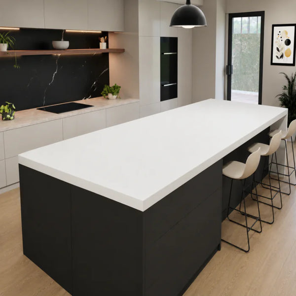 12mm Pure White Solid Surface