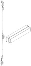 Adams Rite 960 Series Concealed Panic Exit Device
