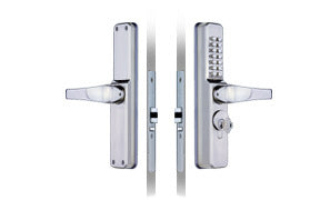 Codelocks CL0475 Narrow Stile Codelock with Code Free Option and Euro Cylinder