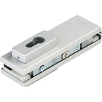 Dormakaba US10 Corner Patch Lock c/w Cover & Escutcheons (10/12mm Glass)