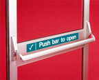 Axim PR-7085 Concealed Rod Panic Exit Device Silver