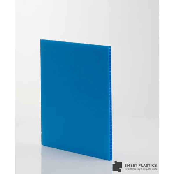 Blue Fluted Polypropylene Sheet