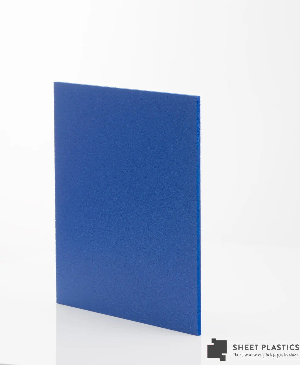 Matt Blue Foam Pvc Sheet Cut To Size