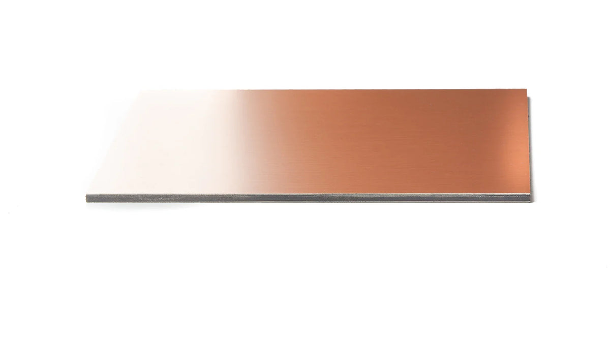 3mm Brushed Copper Aluminium Composite Cut To Size