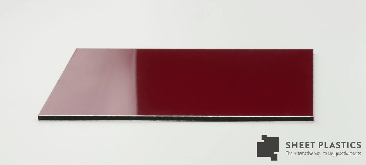3mm Burgundy Aluminium Composite Cut To Size