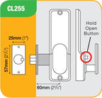 Codelocks CL255 Mortice Latch with Key Override