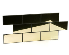 3mm Gold Mirror Effect Splashback Cut To Size