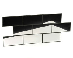 3mm Silver Mirror Effect Splashback Cut To Size