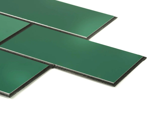 3mm Green Effect Splashback Cut To Size