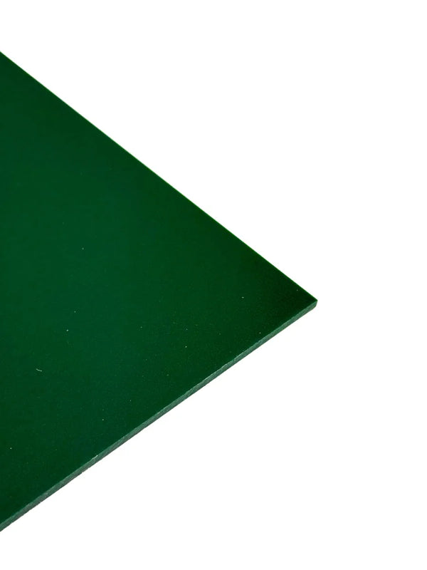 3mm Forest Green Frosted Cut To Size