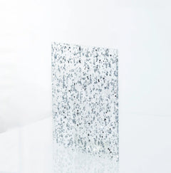 3mm Fleck Silver Glitter Acrylic Sheet Cut To Size
