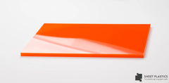 Orange Acrylic Sheet Cut To Size