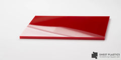 Red Acrylic Sheet Cut To Size
