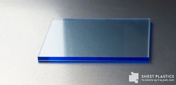 Blue Fluorescent Acrylic Sheet Cut To Size