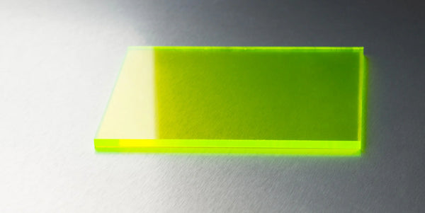 Green Fluorescent Sheet Cut To Size