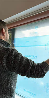 Clear Secondary Glazing Sheet