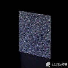 3mm Holographic Glitter Acrylic Sheet Cut To Size