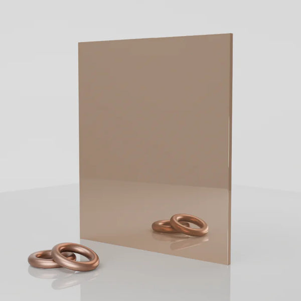 1.5mm Rose Gold Mirror Finish HIPS 2440mm x 1220mm