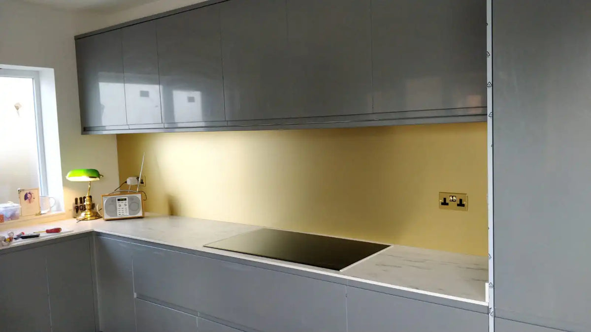 3mm Brushed Gold Aluminium Composite Cut To Size