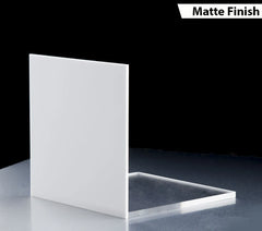 White Frosted Acrylic Cut To Size