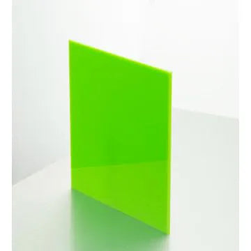 Lime Green Acrylic Sheets