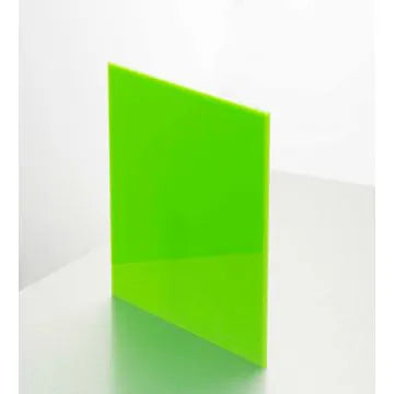 Lime Green Acrylic Sheets