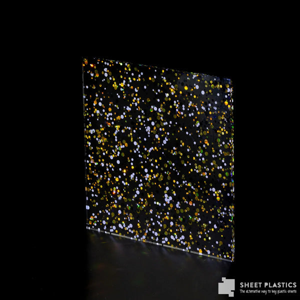 3mm Lollipop Glitter Acrylic Cut To Size