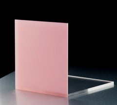 Pink Frosted Acrylic Cut To Size
