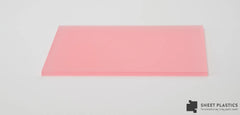Pink Frosted Acrylic Cut To Size