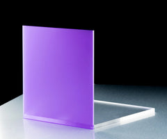 Purple Frosted Acrylic Cut To Size