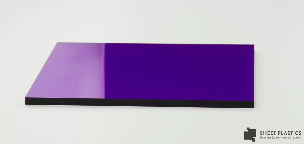 Purple Tint Acrylic Sheet Cut To Size