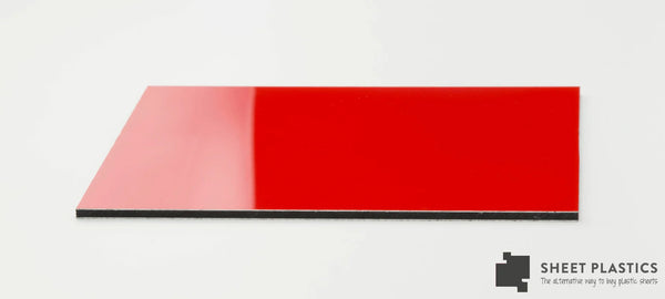 3mm Red Aluminium Composite Cut To Size