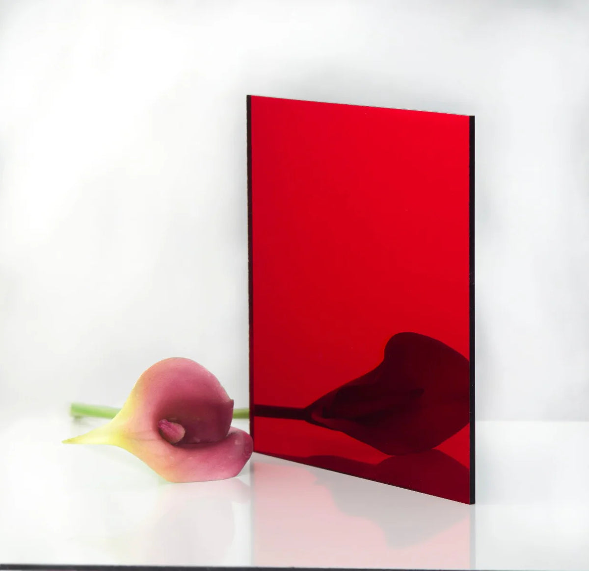 3MM Red Acrylic Mirror Cut To Size