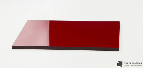 Red Tint Acrylic Sheet Cut To Size