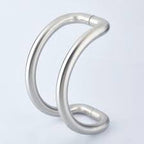 Aluspec 300mm x 32mm Semi Circular Pull Handles SSS