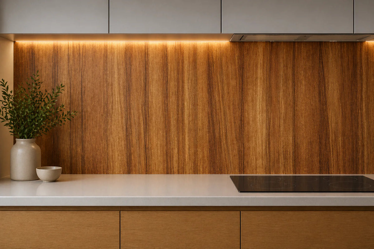 4mm Smoke Oak Matt Aluminium