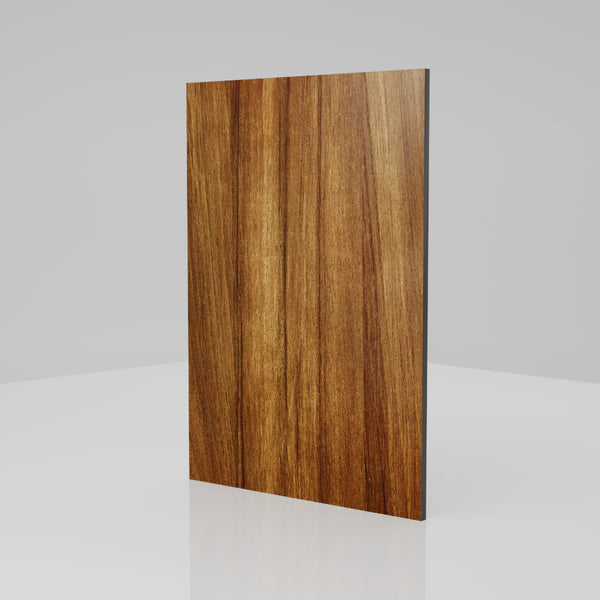 4mm Smoke Oak Matt Aluminium