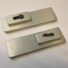 Dormakaba US 20 Centre Patch Lock c/w Cover & Escutcheons (10/12mm Glass)