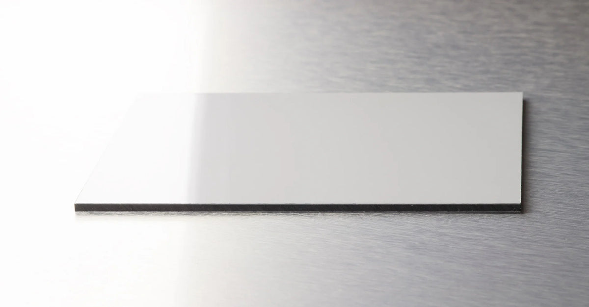 3mm White Aluminium Composite Cut To Size